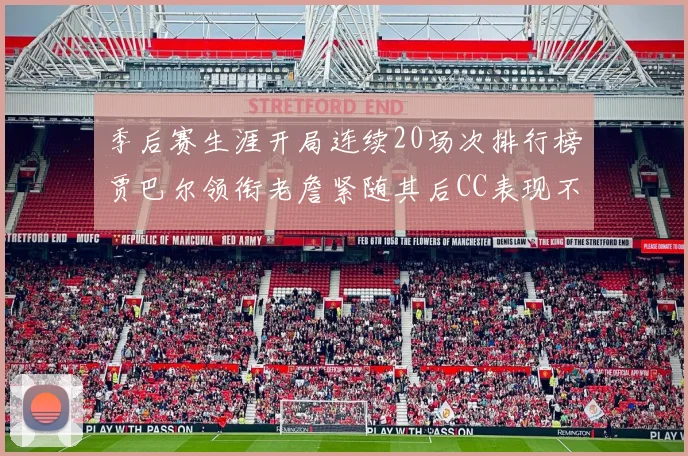 季后赛生涯开局连续20场次排行榜贾巴尔领衔老詹紧随其后CC表现不俗